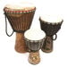 Painted Djembe Drums  hi\-res