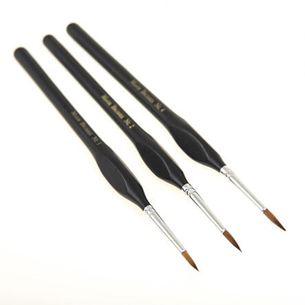 Triangular Handle Synthetic Brushes 10pk  hi\-res