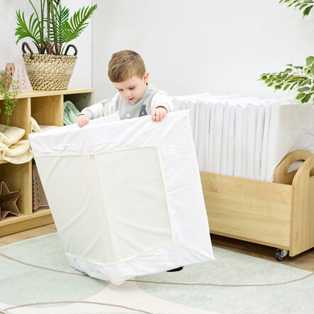TTS Sleep Solutions White Sheets for Mats 10pc  hi\-res