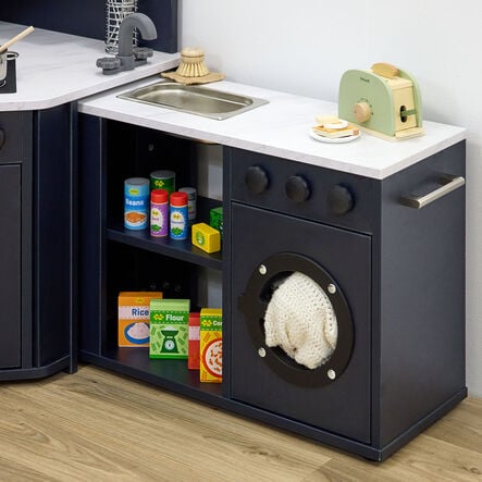Modern Living Corner Packaway Kitchen Navy  hi\-res