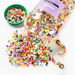 Assorted Bucket Of Plastic Beads 3kg  hi\-res