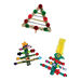 Wooden Craft Sticks 1000pk Multicoloured  hi\-res