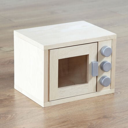 Role Play Wooden Microwave  hi\-res