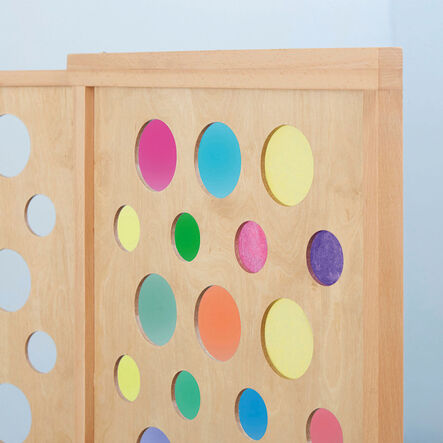 Large Natural Folding Room Divider  hi\-res