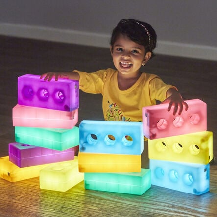 TTS Light Up Glow Construction Bricks  hi\-res
