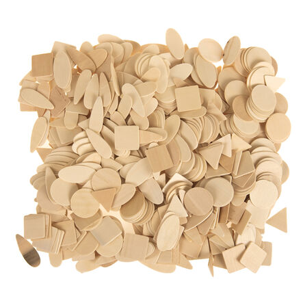 Wooden Geo Shapes Collage 1000pk  hi\-res