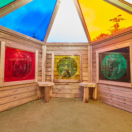 TTS Outdoor Rainbow Den with Wheelchair Access  hi\-res