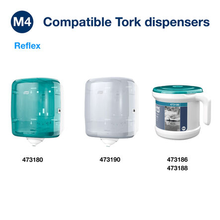 TORK® Reflex Wiping Paper 1 Ply 6pk  hi\-res