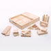 Jumbo Wooden Construction Blocks with Tray 54pk  hi\-res