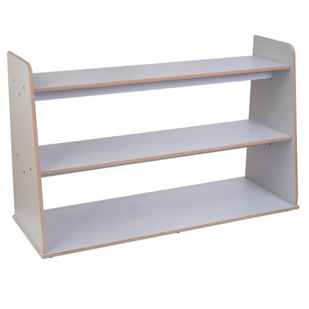 Open Free Standing Shelf Unit Grey  hi\-res