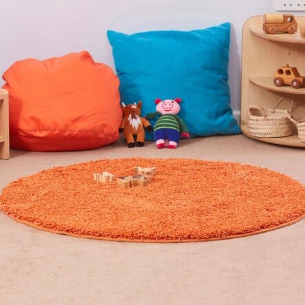 Shaggy Rug Circular 1m  hi\-res