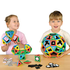 Magnetic Polydron Recycled Super Class Set  Magnetic Polydron Recycled Super Class Set  hi-res