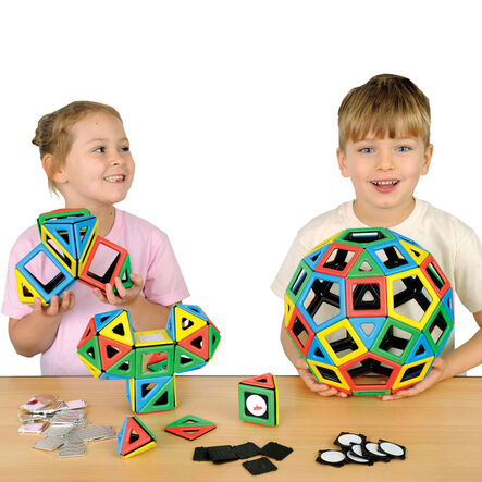 Magnetic Polydron Super Class Set  hi\-res
