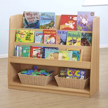 Fusion Tiered Book Storage Unit  hi\-res