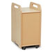 1 Column Tray Storage Unit W\/ 3 Deep Translucent Trays  hi\-res