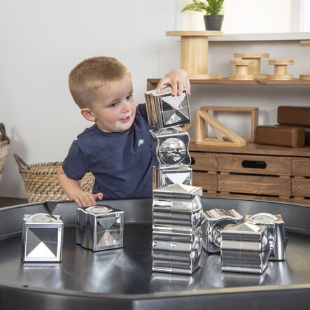 Metallic Distorting Cubes 12pk  hi\-res
