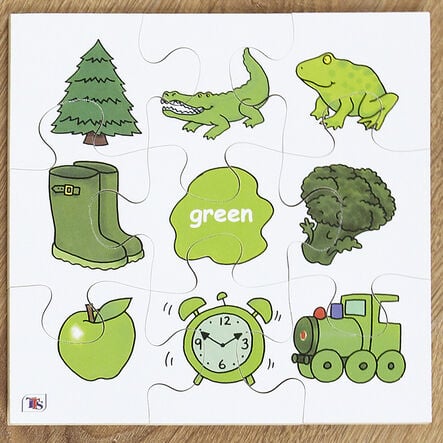 Wooden Colour Puzzles 4pk  hi\-res