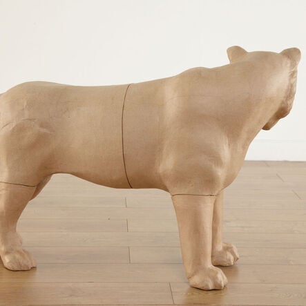TTS Giant Papier Mache Big Cat Display Figure  hi\-res