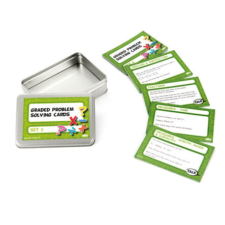 TTS Graded Maths Problem Solving Cards Set 3  hi\-res