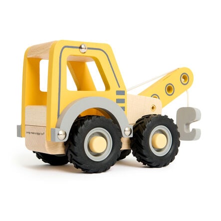 Small World Wooden Construction Site Vehicles 5pk  hi\-res