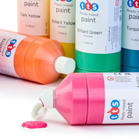 TTS Ready Mixed Paint Assorted 16 x 1l  hi\-res
