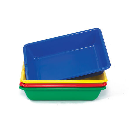 Bright Colours Messy Play Sand \x26 Water Trays 4pk  hi\-res