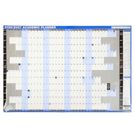 Academic Year Wall Planner 26\/27  hi\-res