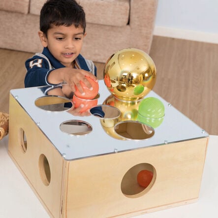 Mirrored Sensory Posting and Sorting Box  hi\-res