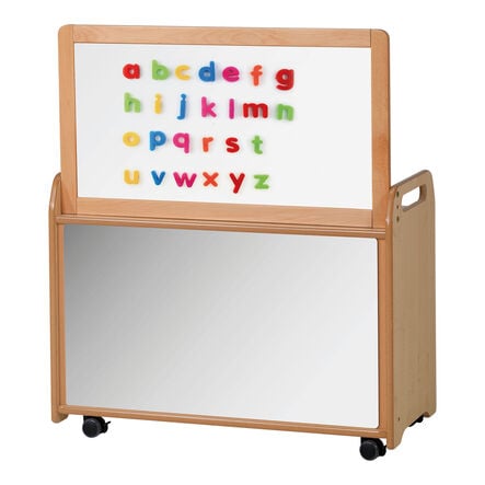 Millhouse Mobile Storage Magnetic Whiteboard  hi\-res