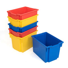 Gratnells Storage Trays 6 Pack Multicoloured Jumbo Multicoloured hi-res