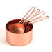 Rose Gold Measuring Cups 4pk  hi\-res