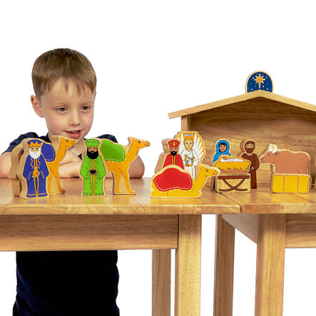 Deluxe Nativity Story Playset  hi\-res