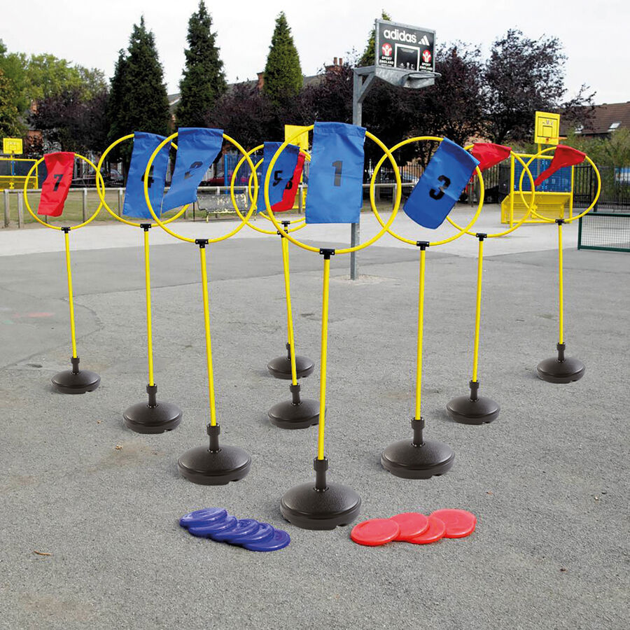 Outdoor Disc Target Course Game