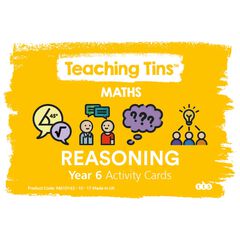 TTS Maths Reasoning Activity Cards Year 6 84pk  TTS Maths Reasoning Activity Cards Year 6 84pk  hi-res