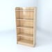 Library Bookcase In Maple  hi\-res