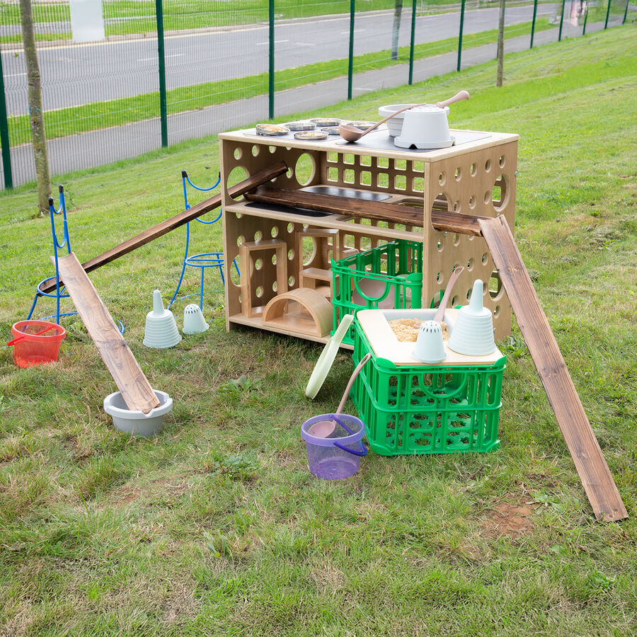 TTS Outdoor Activity Cube | Early Years Furniture | TTS
