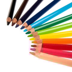 Chunky Triangular Easy Grip Coloured Pencils 144pk  Chunky Triangular Easy Grip Coloured Pencils 144pk  hi-res