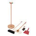 Role Play Wooden Cleaning Set with Stand  hi\-res