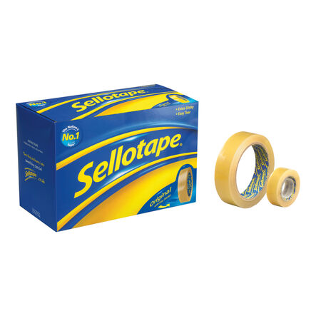 Sellotape® Original Golden Tape 24mm x 66m 6pk  hi\-res
