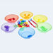 Translucent Rainbow Sand Water Play Sorting Bowls 6pk  hi\-res