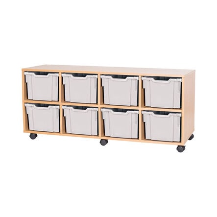 Mobile Quad Tray Unit 8 Extra Deep  hi\-res