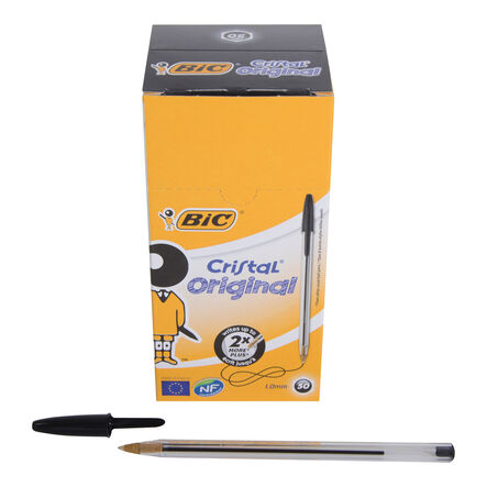 Bic Cristal Ballpoint Pens \- Medium Nib 50pk  hi\-res