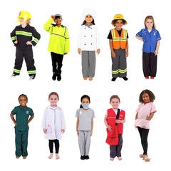 Community Jobs Role Play Costumes 3-5yrs 10pk  hi-res