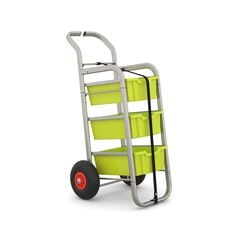 Gratnells Rover Trolley 3 x Deep Trays Lime Lime Green hi-res