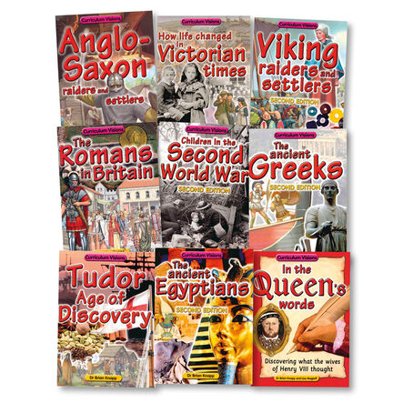 UKS2 History Curriculum Books 9pk  hi\-res