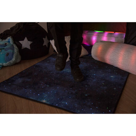 TTS Rechargeable Fibre Optic Sparkle Rug W200 x L200cm  hi\-res