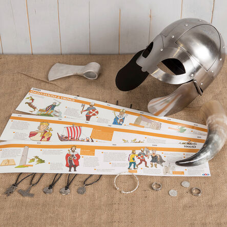 Viking Archaeo\-Box Artefact Collection KS2  hi\-res