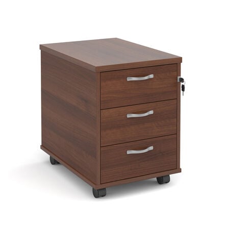 Express Low Mobile Wooden Desk Pedestal  hi\-res