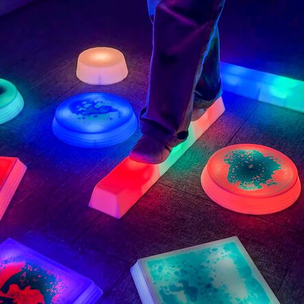 Light\-Up Sensory Balance Beam  hi\-res