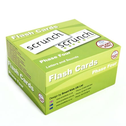 Smart Kids Flash Cards Letters and Sounds Series Phase 4  hi\-res